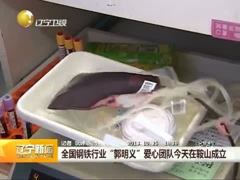 全國鋼鐵行業“郭明義”愛心團隊成立